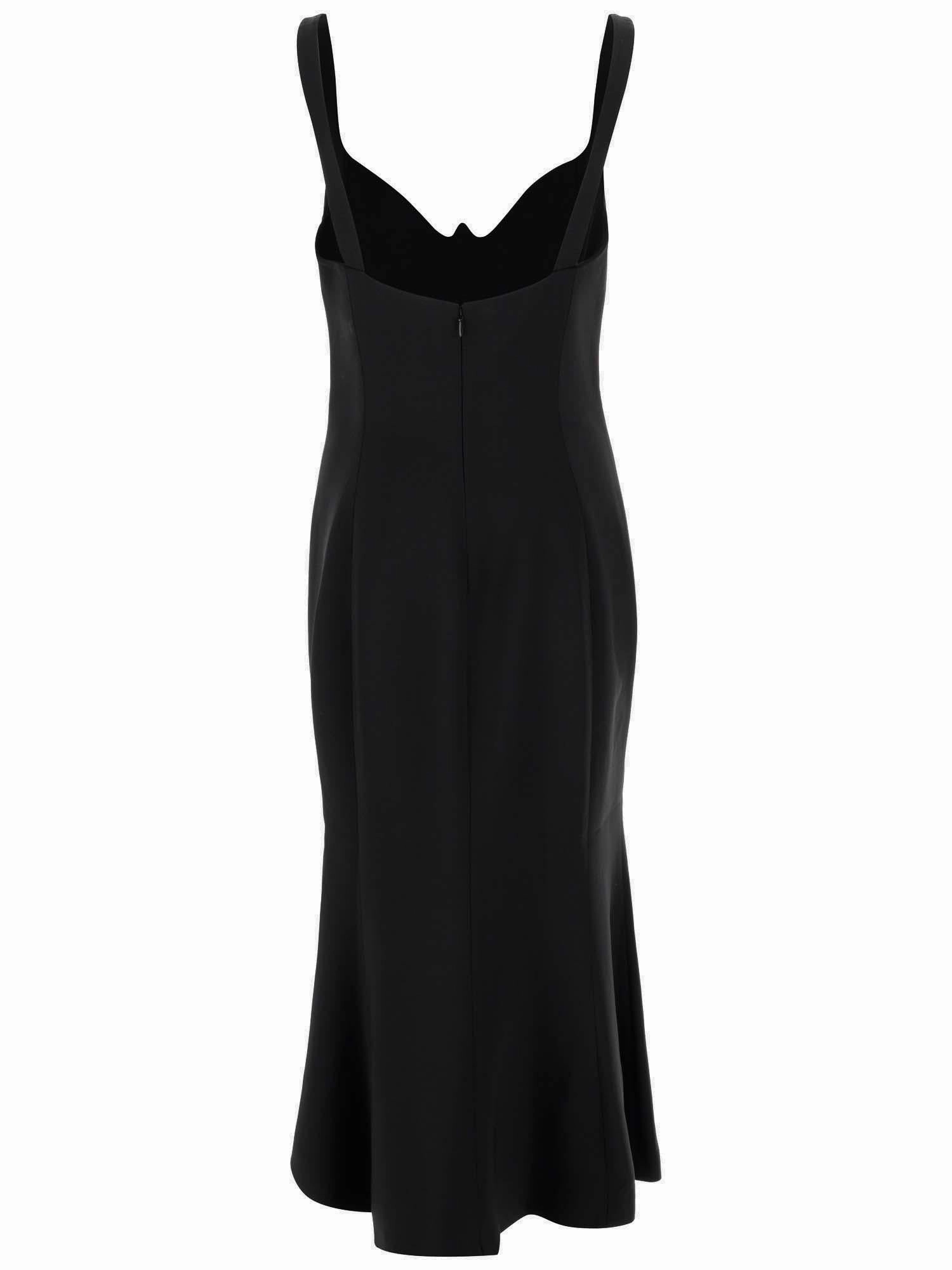 Alexandre Vauthier AFlared Hem Midi Dress