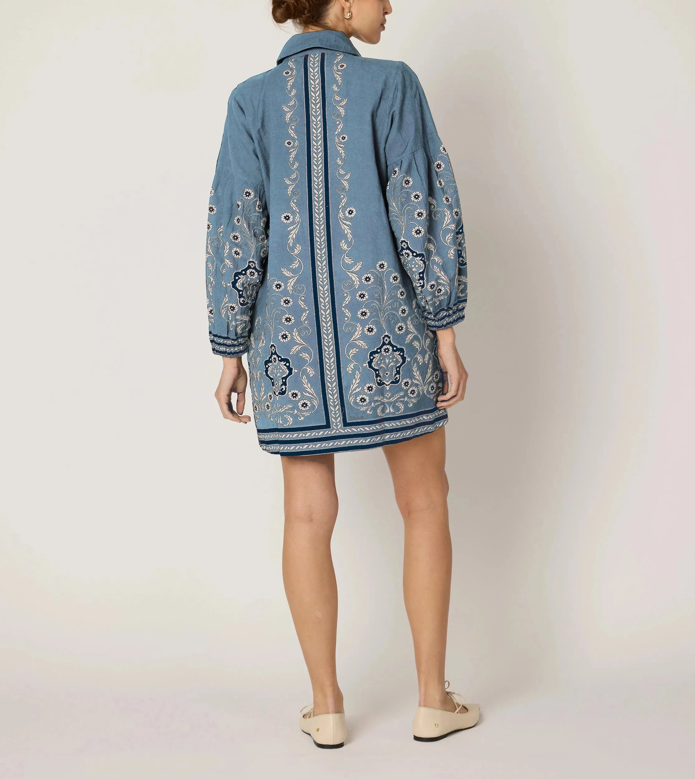 Anouk Mini Dress | Cardamon Blue