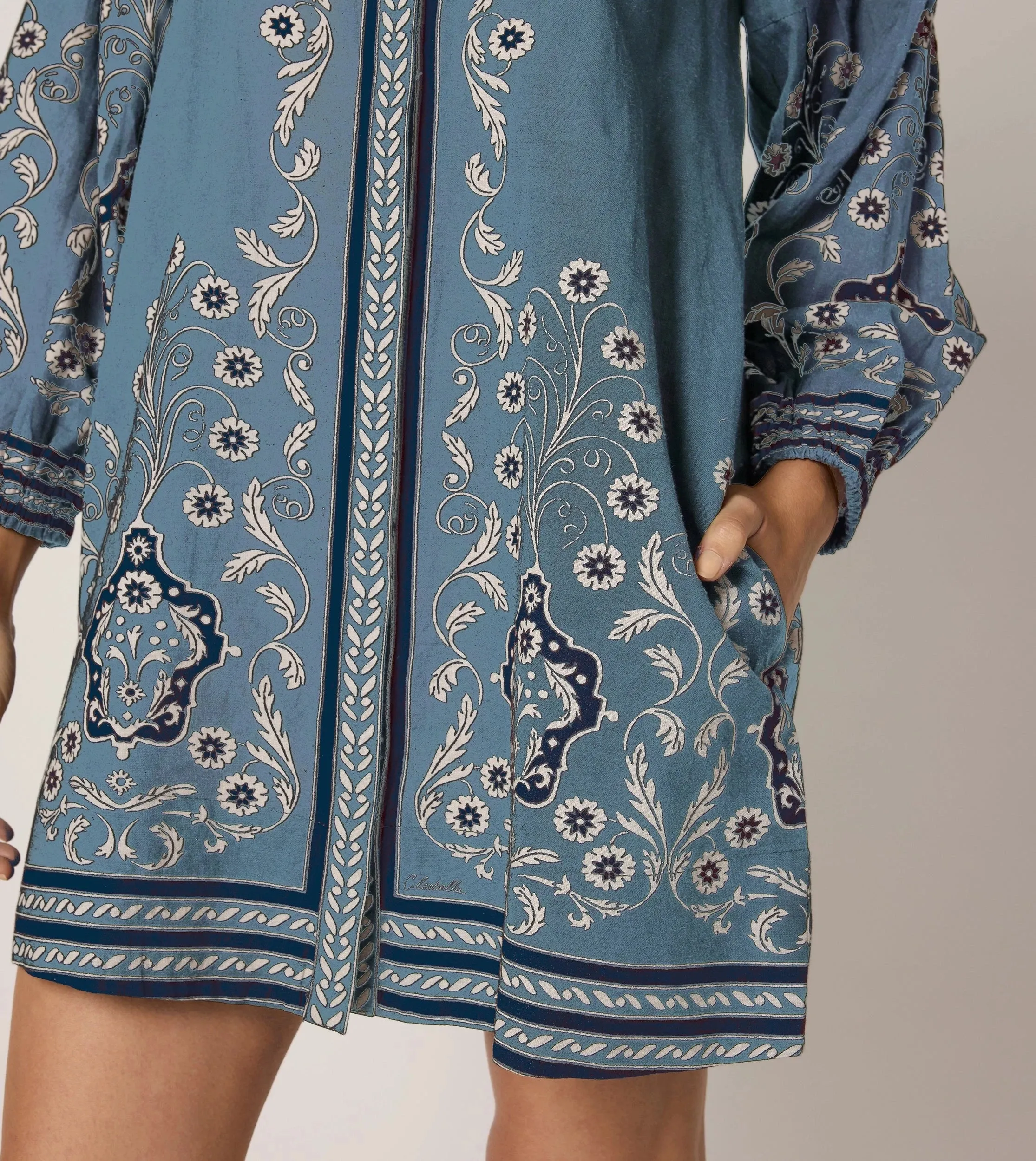 Anouk Mini Dress | Cardamon Blue