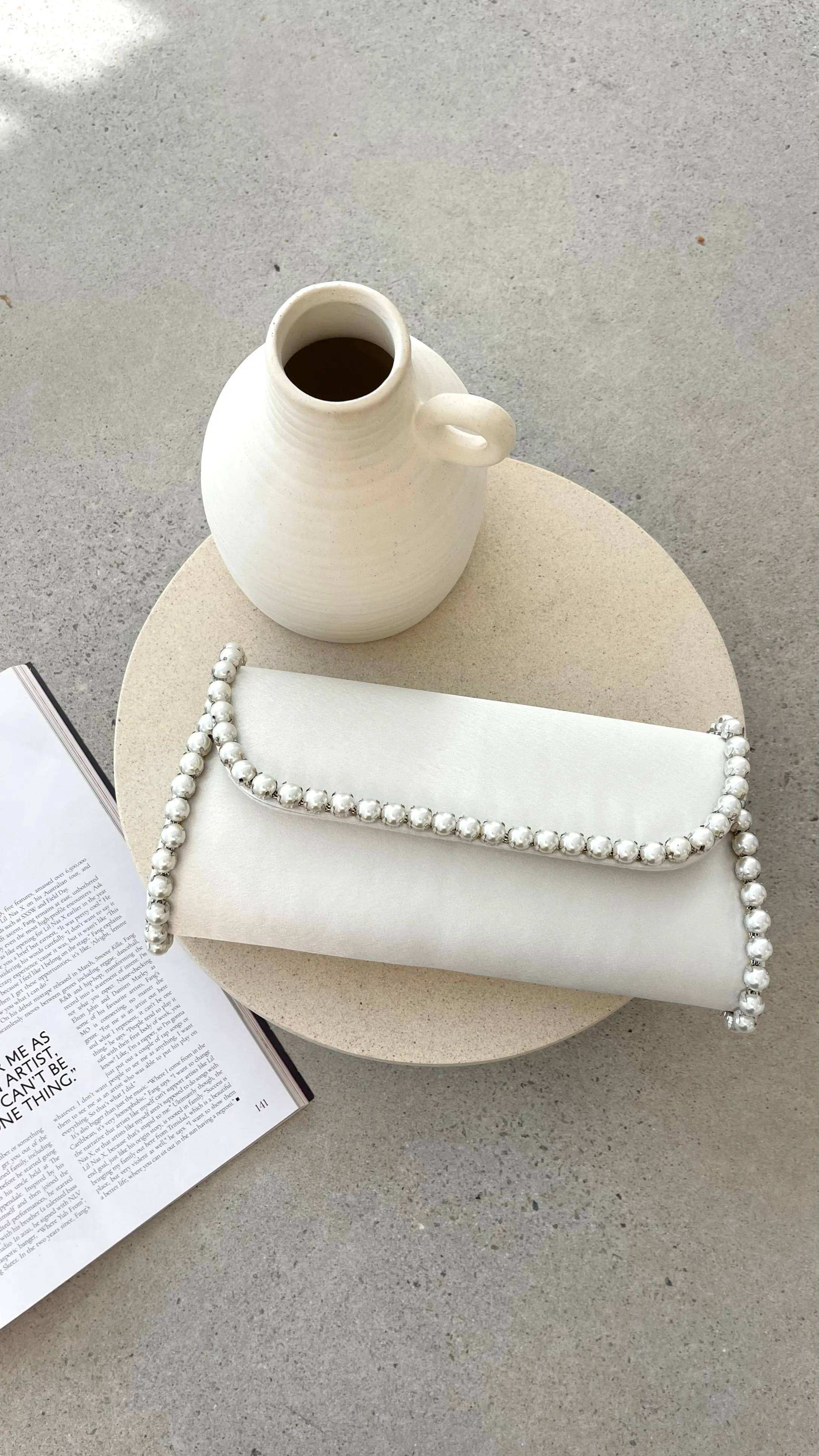 Audrey Purse - Ivory