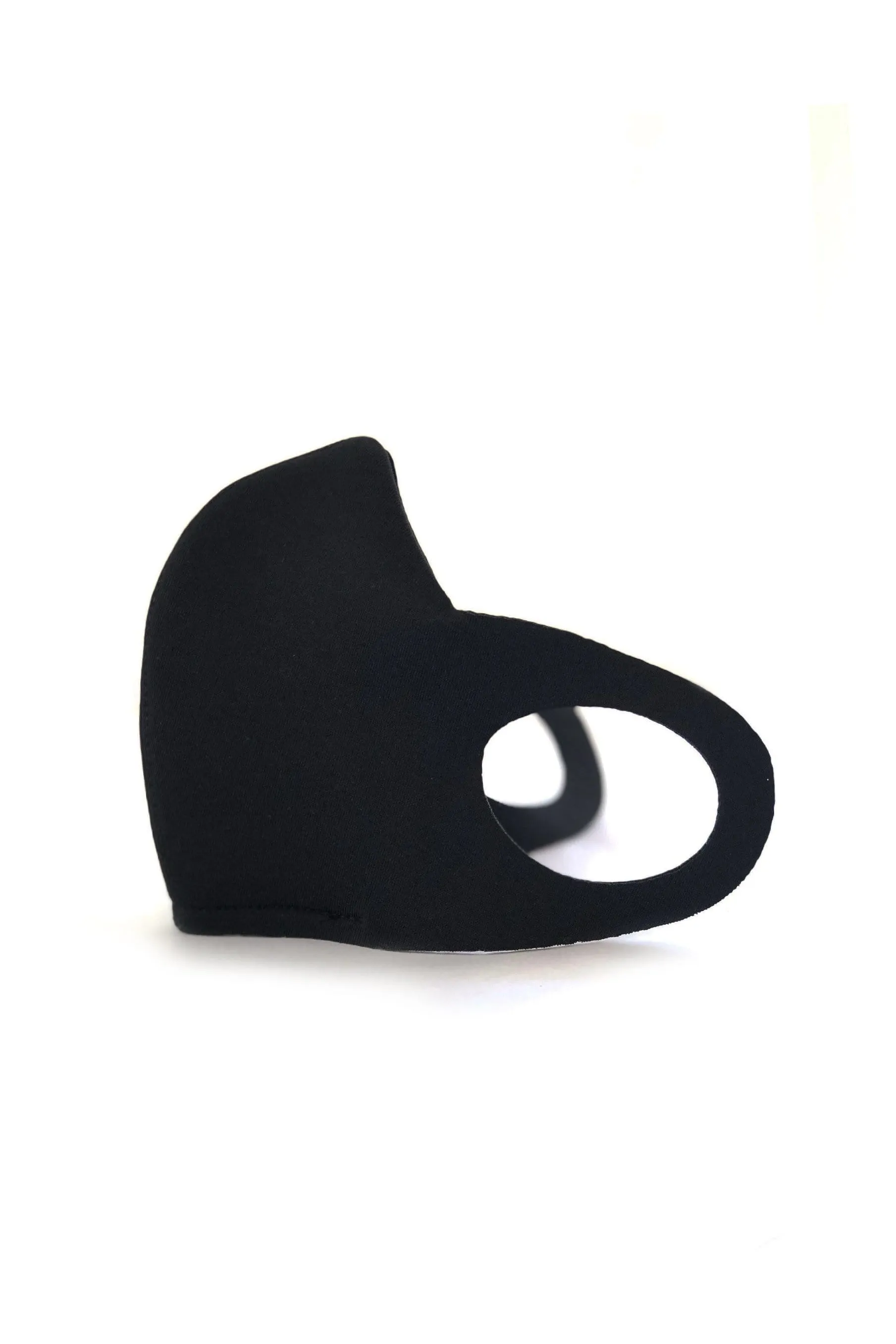 Black Antibacterial Premium  Neoprene Waterproof Face Mask (Filter Pocket)