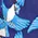 Blue Jays on the Wing Swing Dress