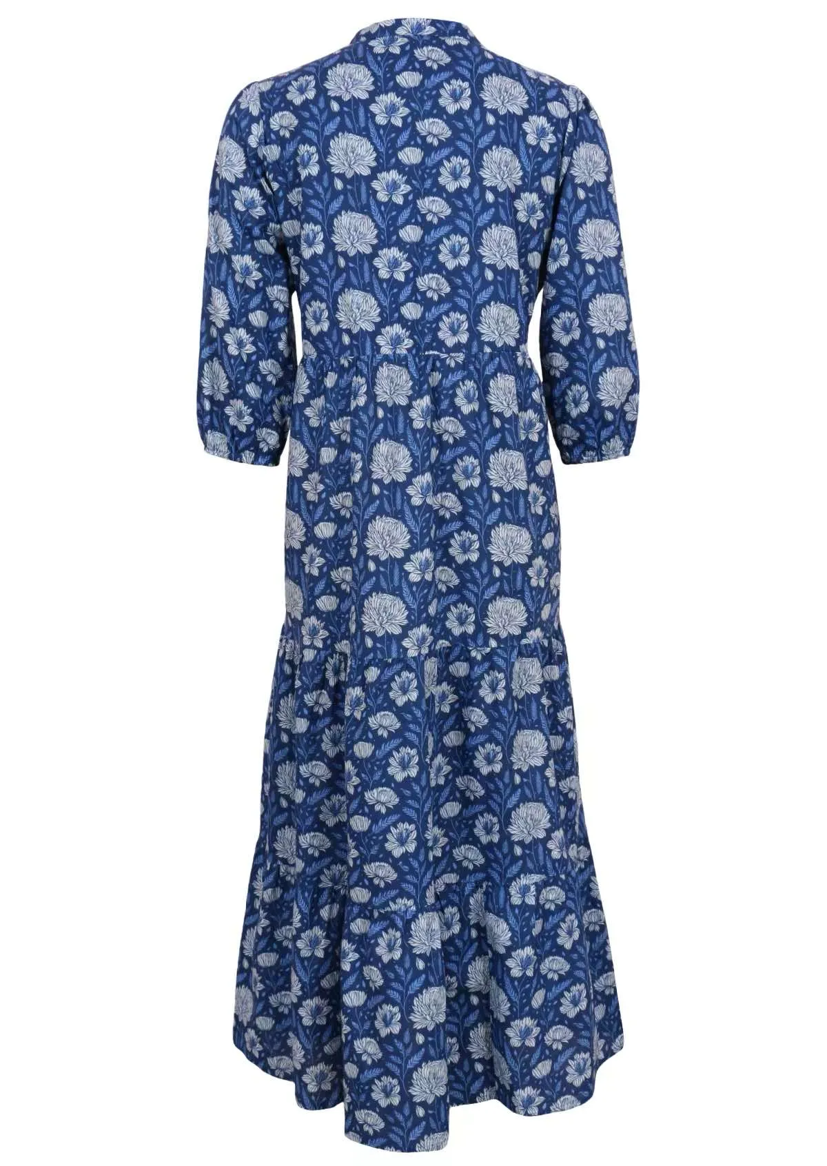 Blue Meadow Tiered Maxi Dress