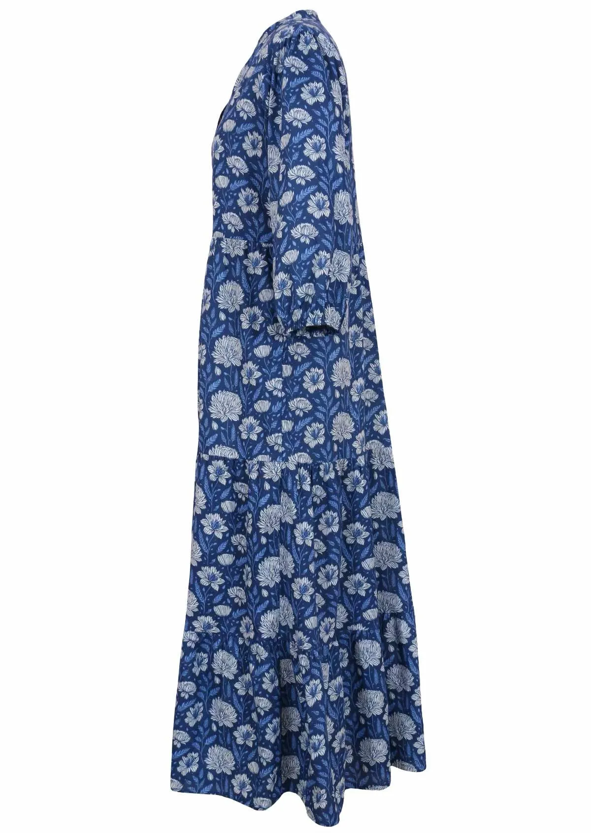 Blue Meadow Tiered Maxi Dress