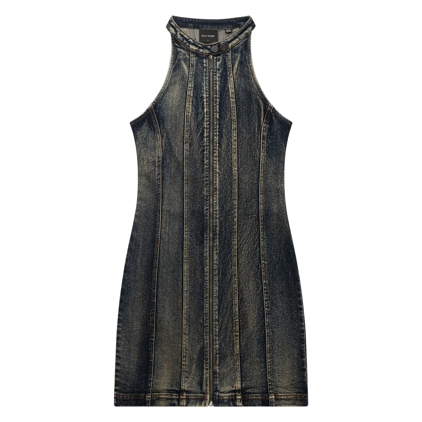 Brown Wash Vintage Wash Dress