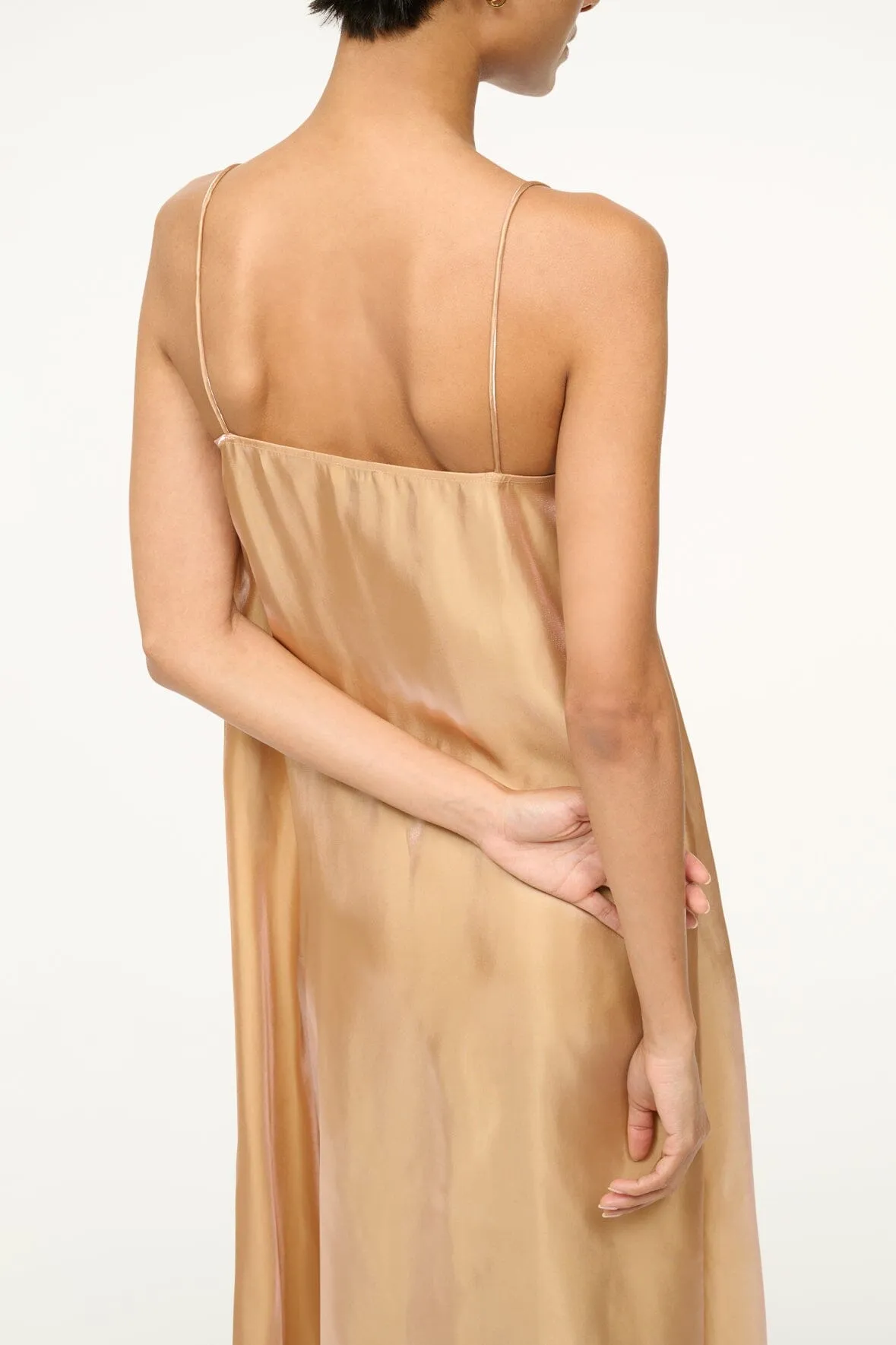 DELFINA DRESS | ROSE GOLD