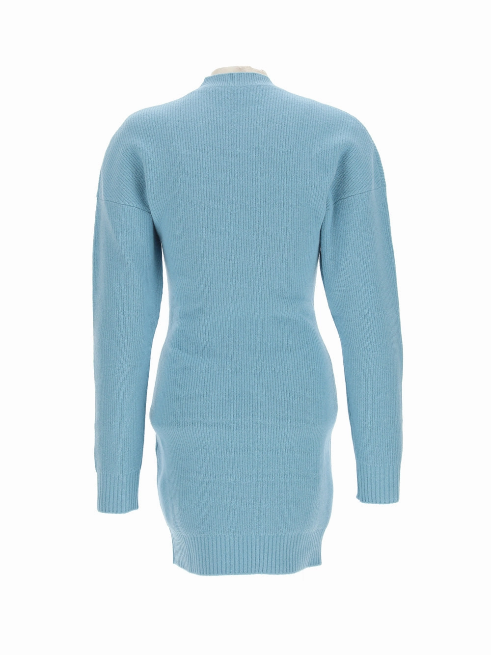 Dsquared2 Long-Sleeved Crewneck Ribbed Dress
