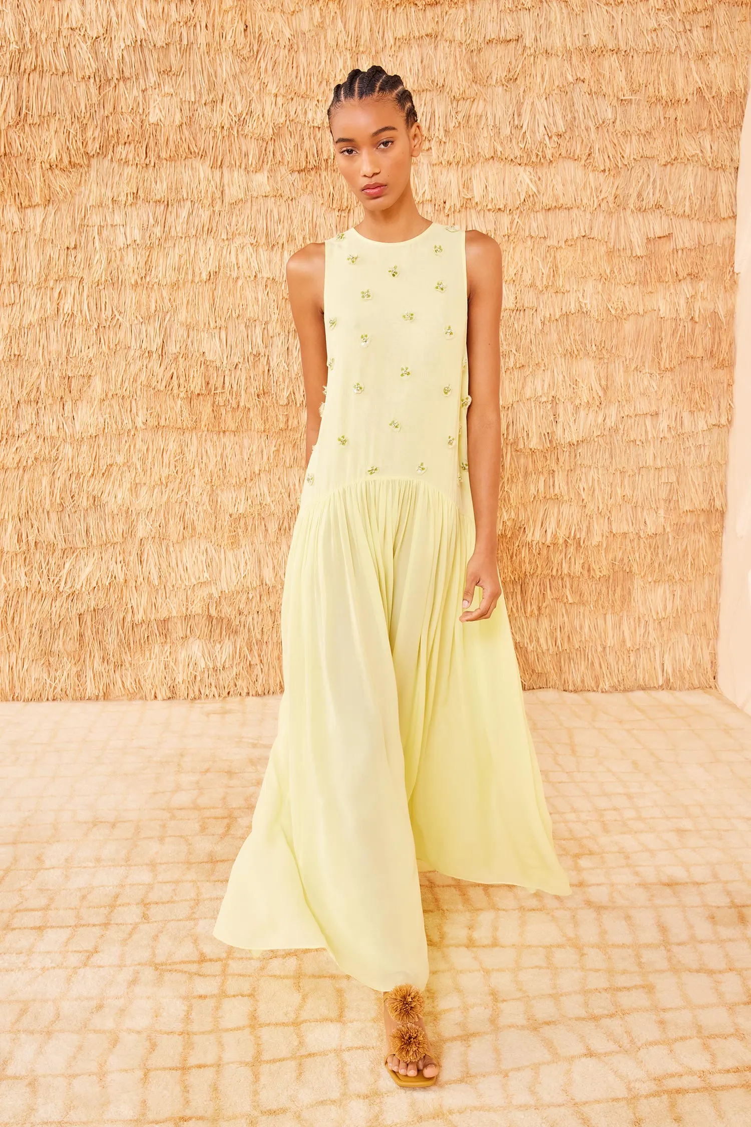 Eleni Dress - Citron