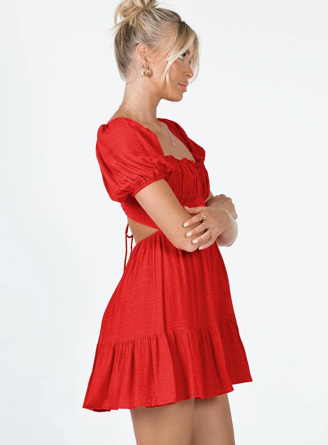 Ethan Mini Dress Red