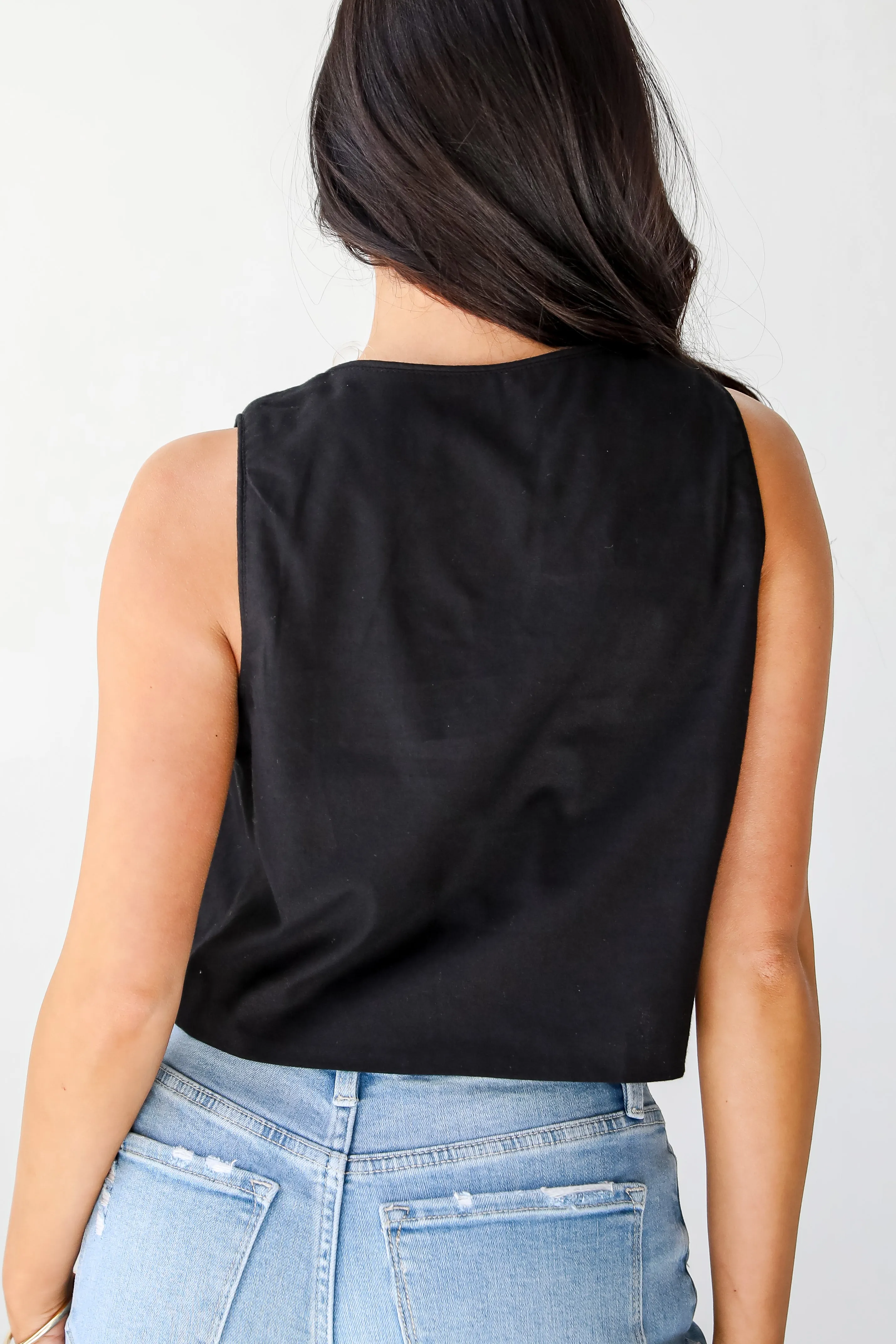Express Yourself Tie Vest - DU DEAL