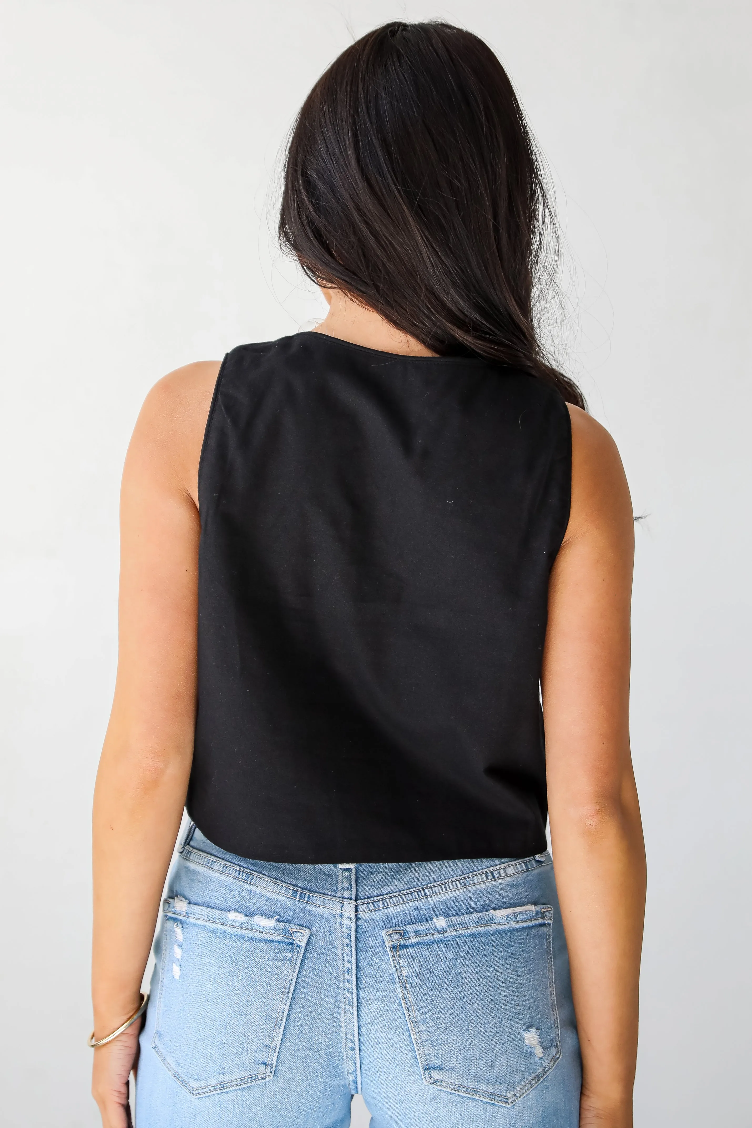 Express Yourself Tie Vest - DU DEAL