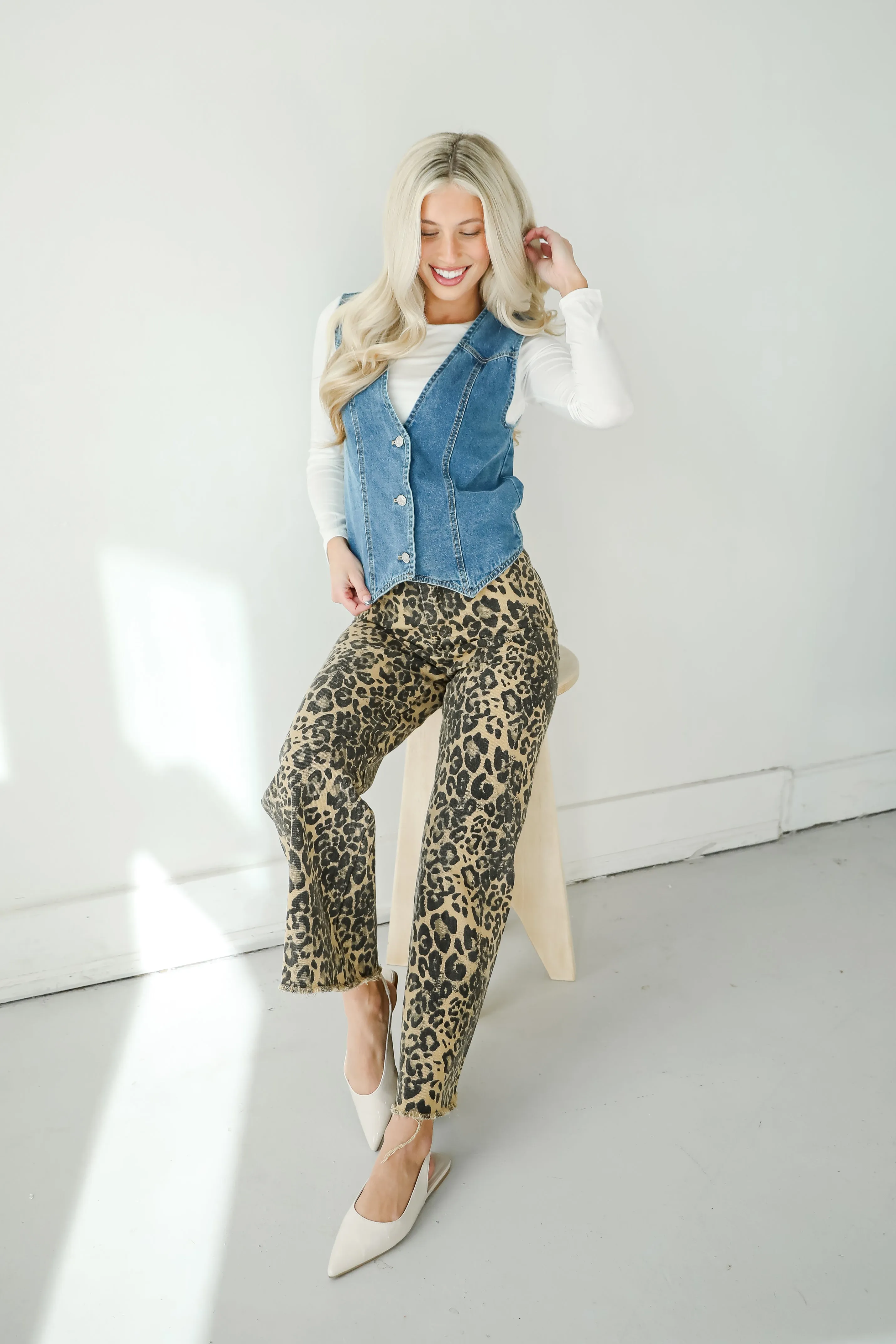 FINAL SALE - Coveted Appeal Denim Vest