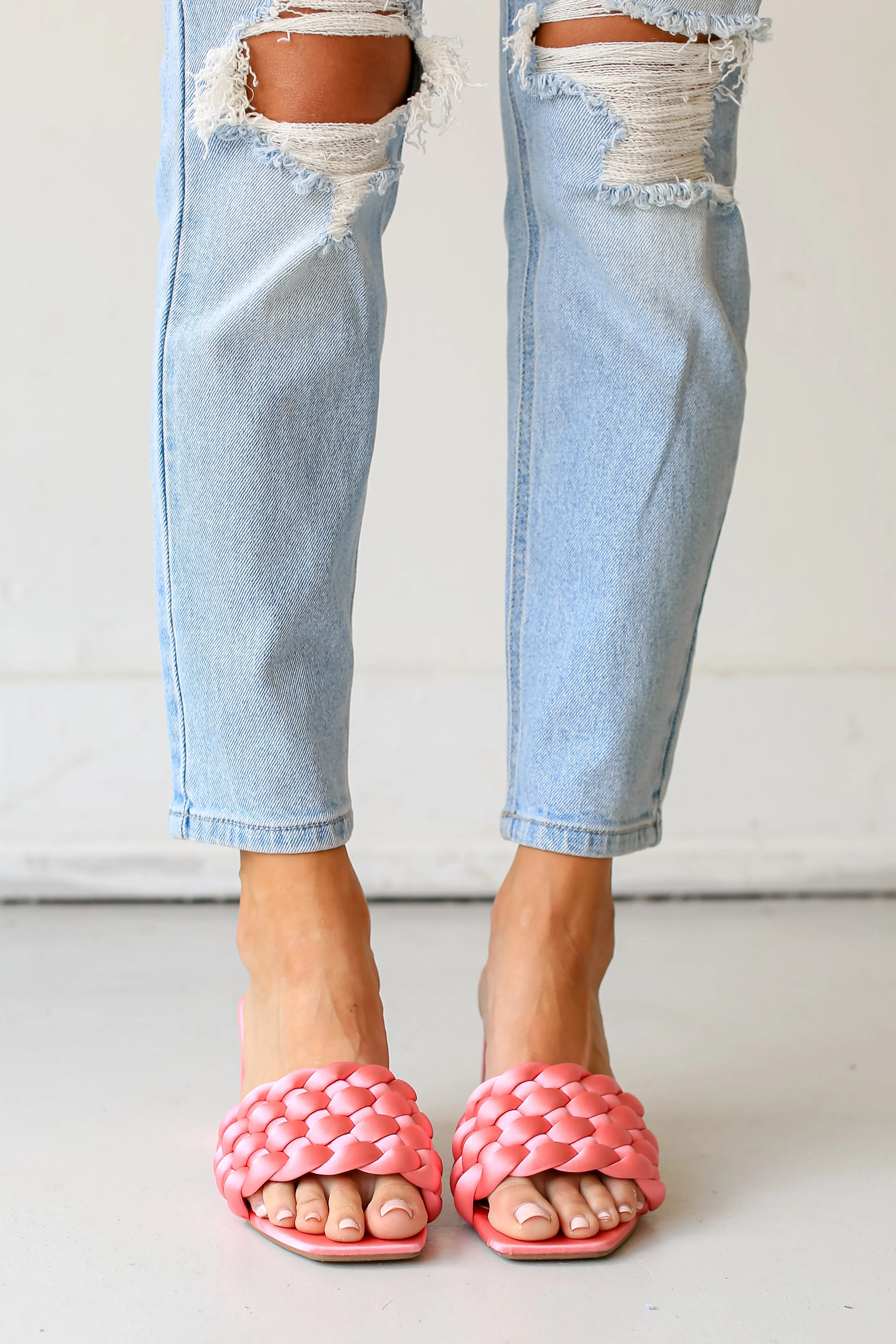FINAL SALE - Feelings Of Love Satin Heels