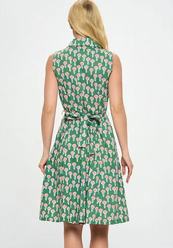 For Good Thyme Sage Dress - Plus