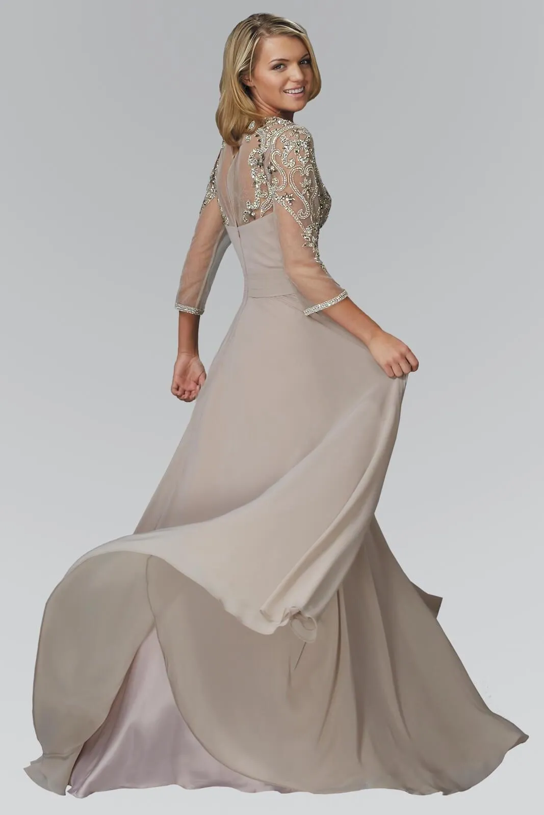Formal Mother of the Bride Long Dress