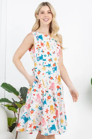 International Cats Day Dress