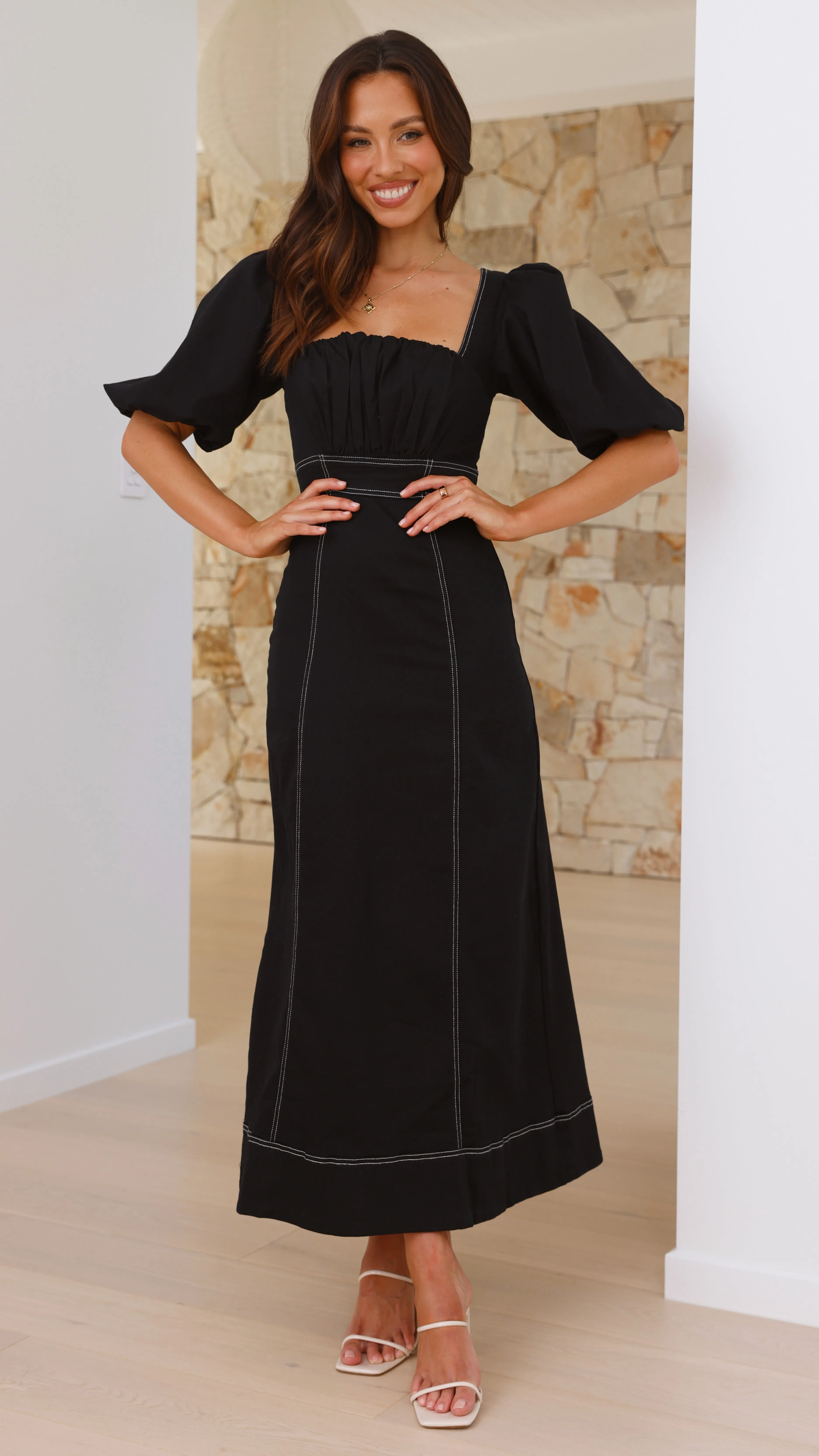 Jayde Maxi Dress - Black