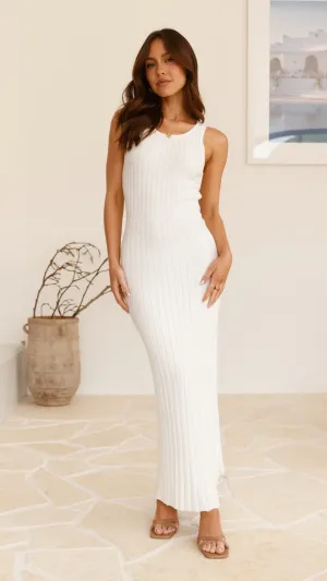Lalaine Maxi Dress - White