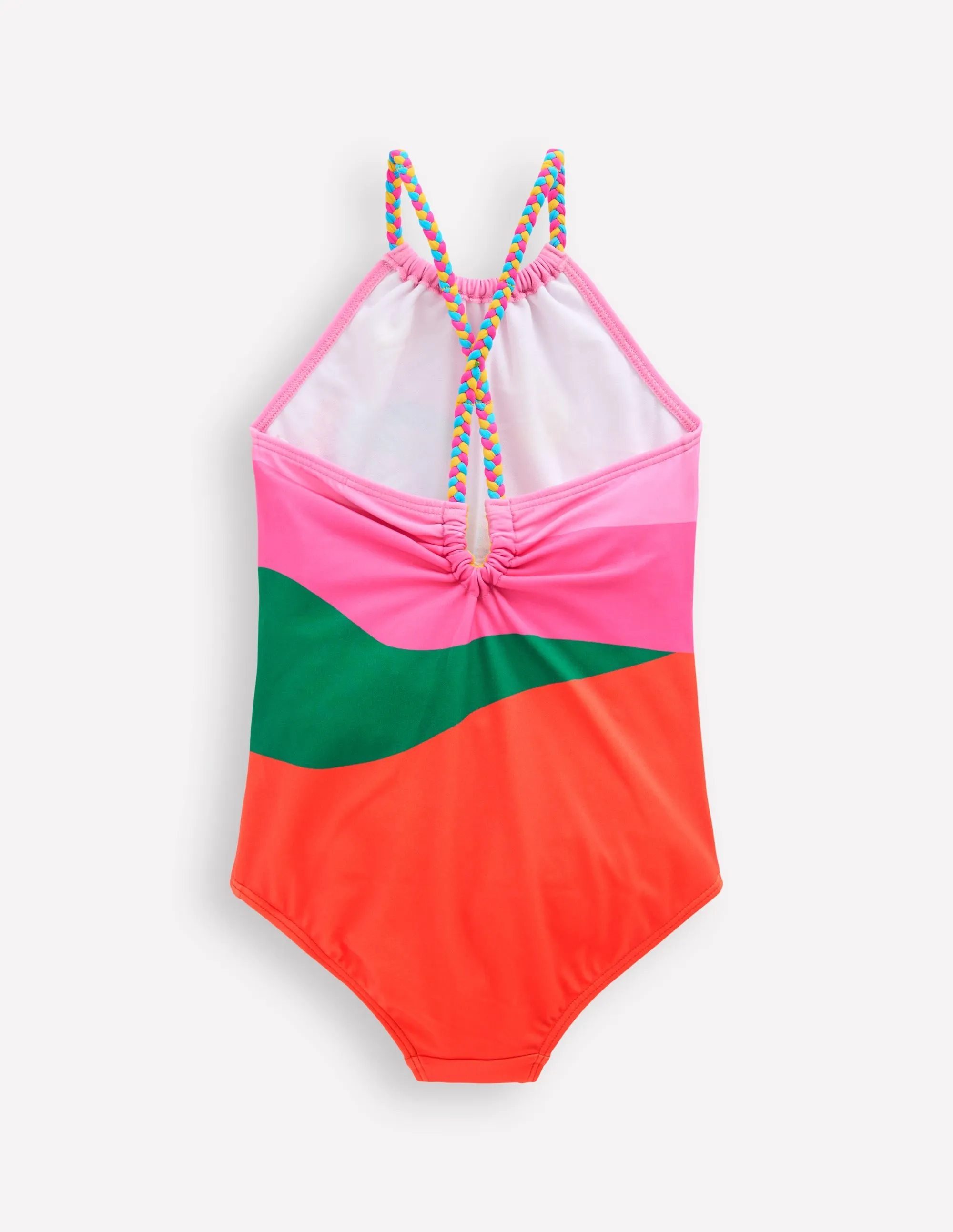 Loop Back Swimsuit-Jungle Placement