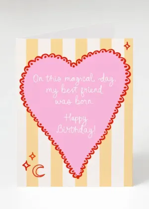 Magical Day Birthday Card