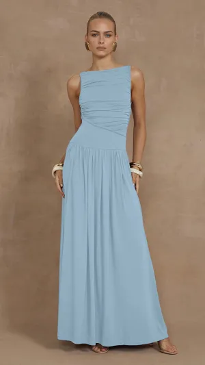 Nalla Maxi Dress - Ice Blue