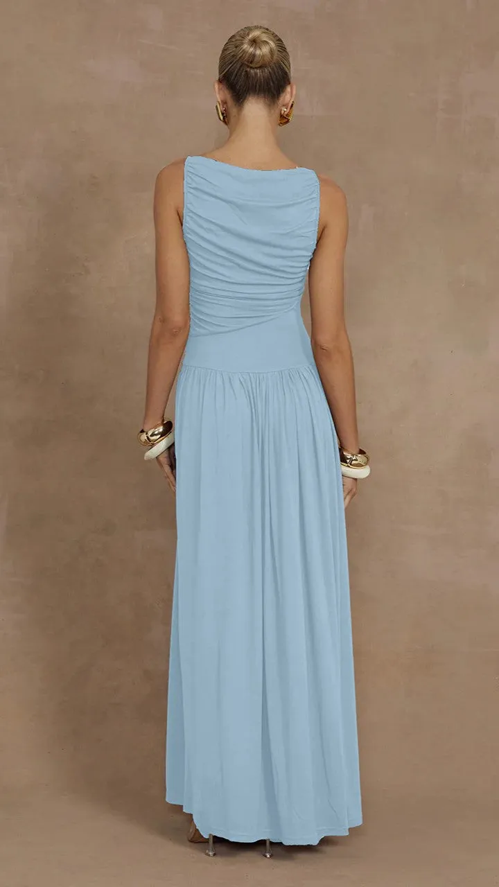 Nalla Maxi Dress - Ice Blue