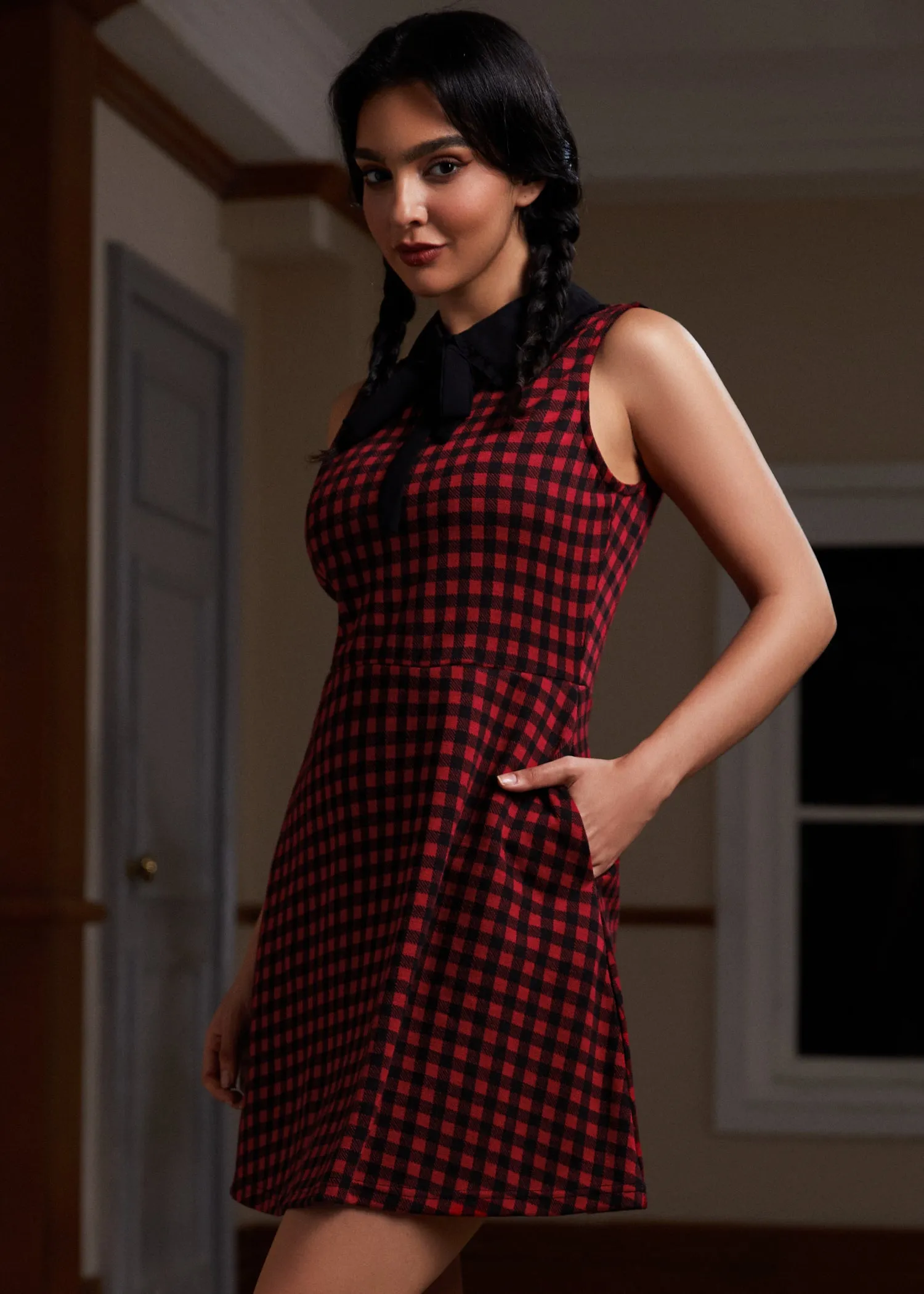 November Nostalgia Flare Dress