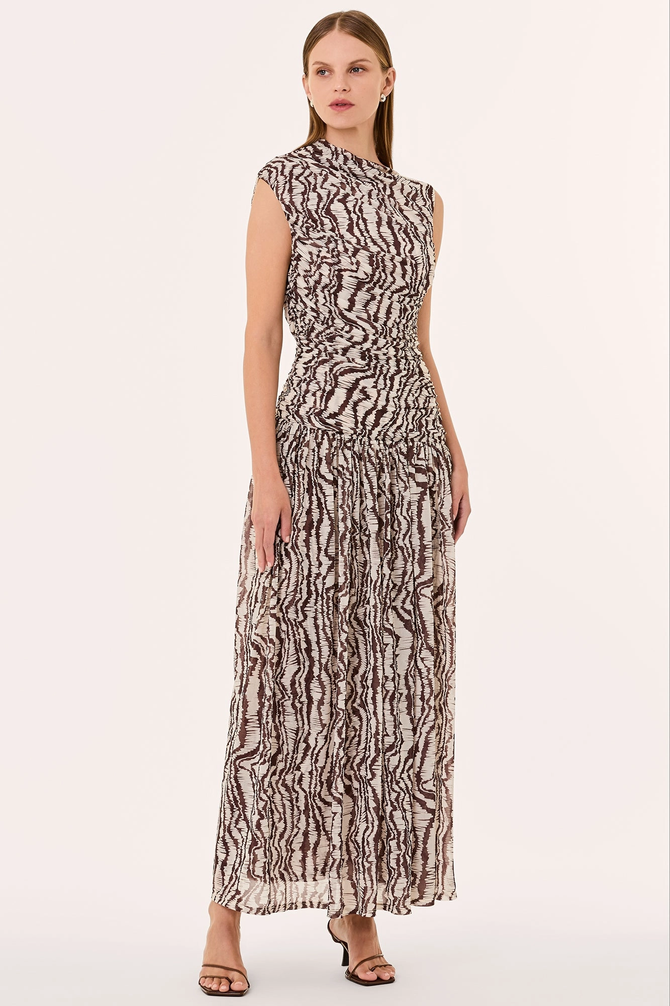 ODILA DRESS - ABSTRACT ANIMAL