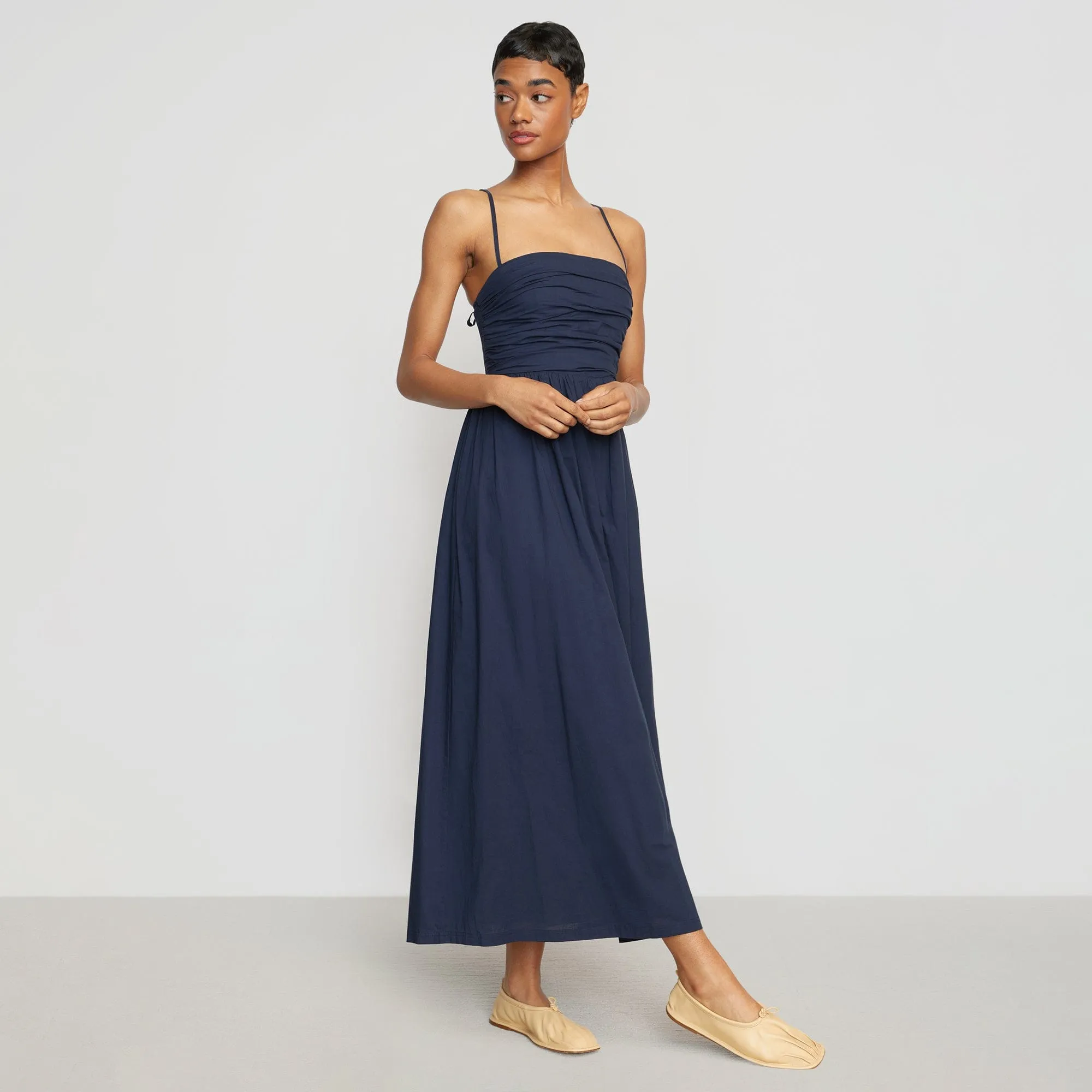 Ophelia Ruched Maxi Dress