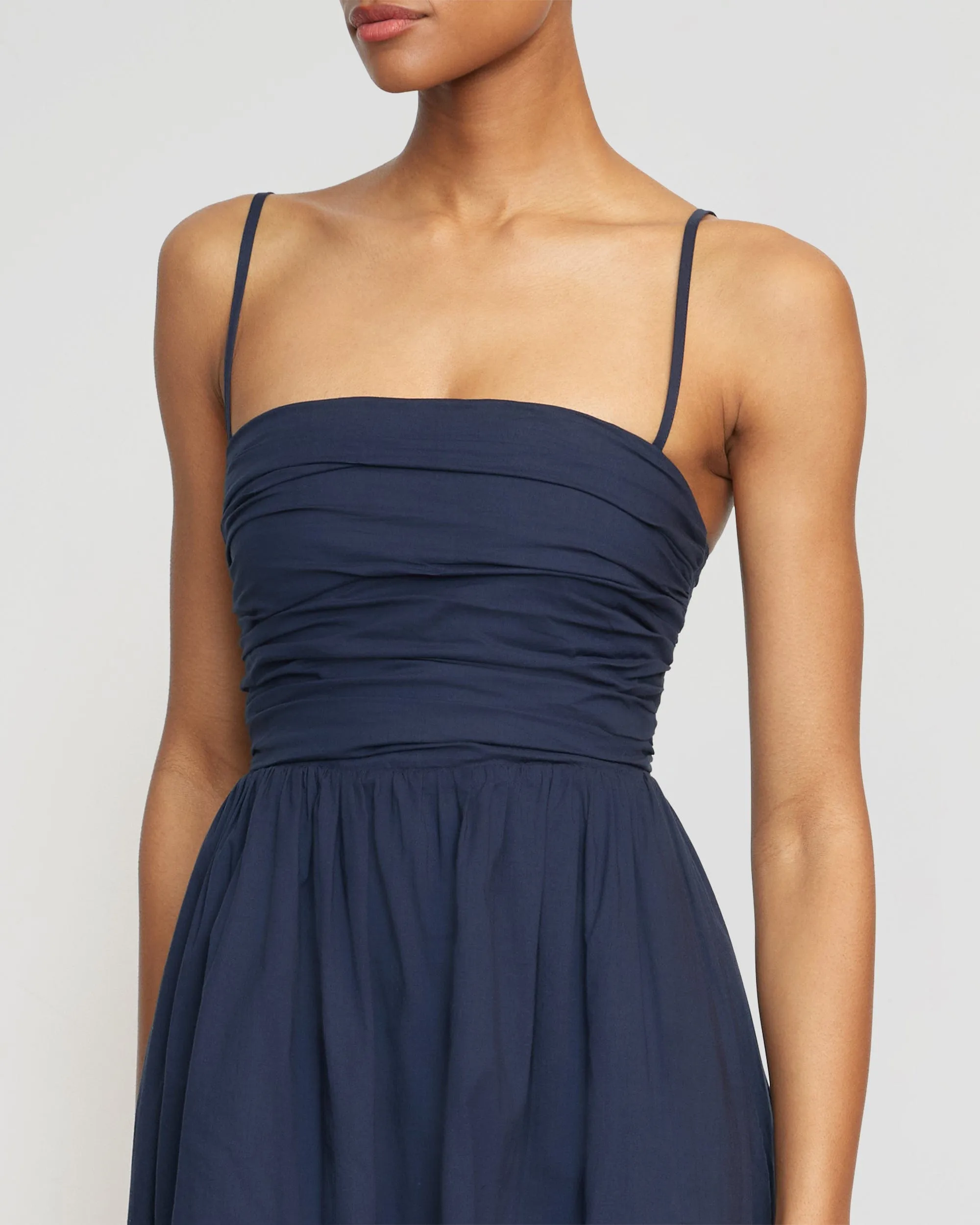 Ophelia Ruched Maxi Dress
