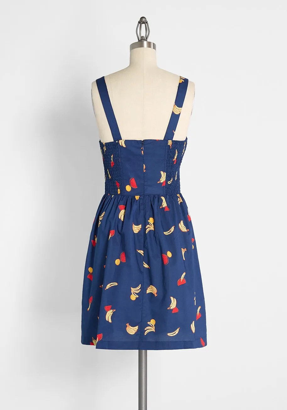 Peace of Mind in the Sunshine Fit and Flare Sundress