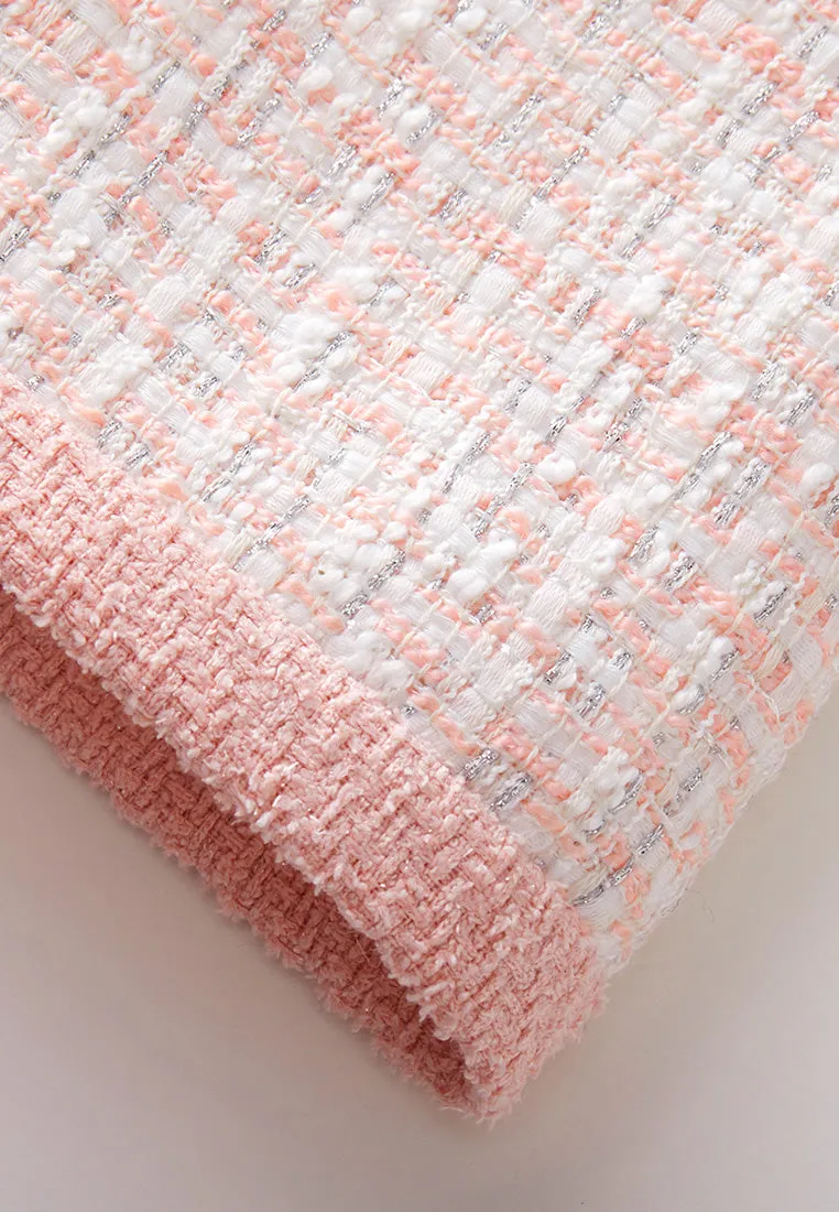 Pink Lady Classic Tweed Dress