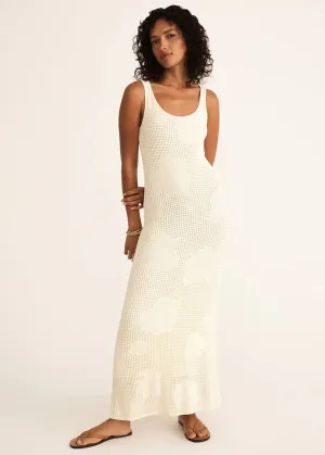 Praya Fleur Maxi Dress - Natural