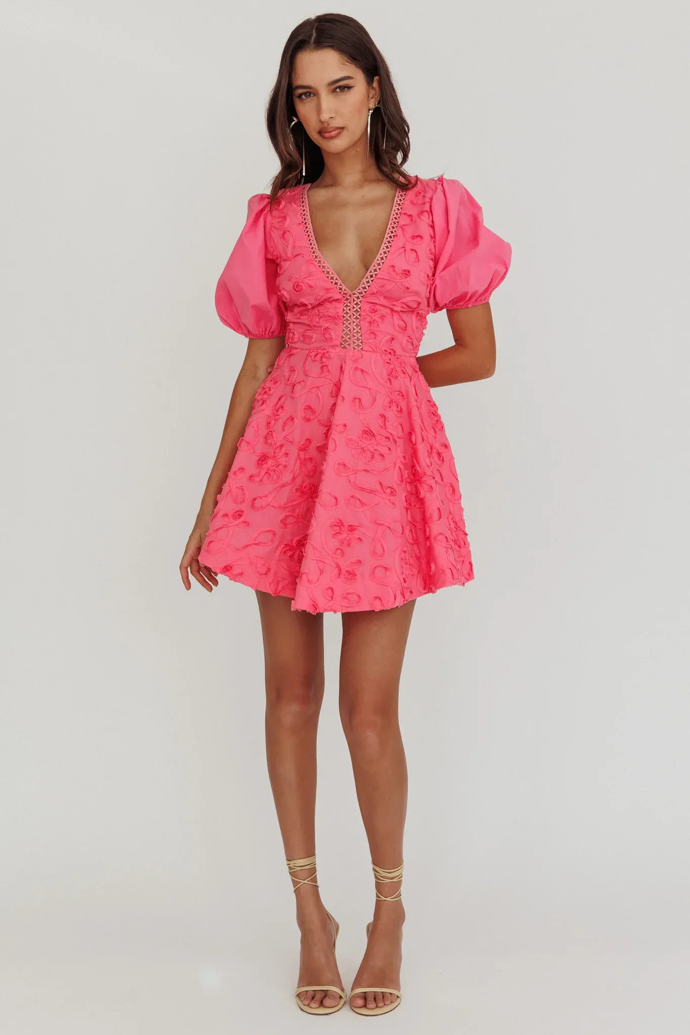 Samsara One-Shoulder Ruffle Maxi Dress