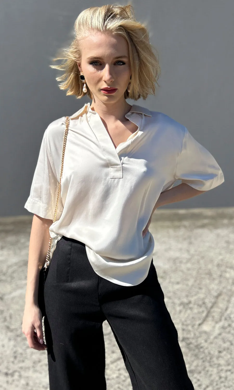 Second Female Ivory Belle Blouse