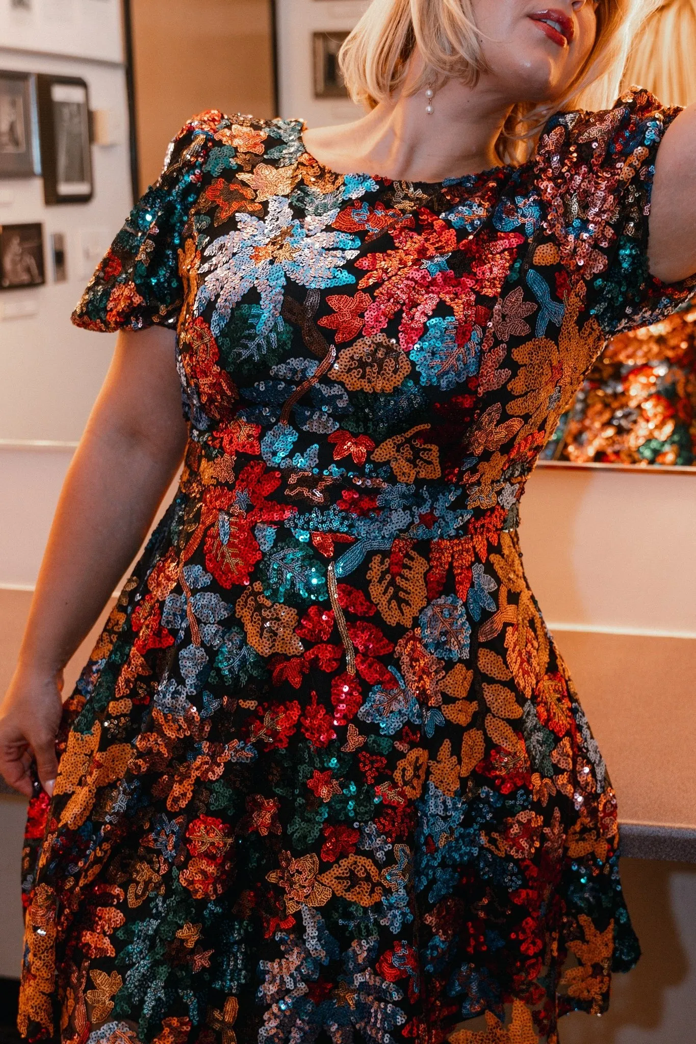 Showstopper Flare Dress