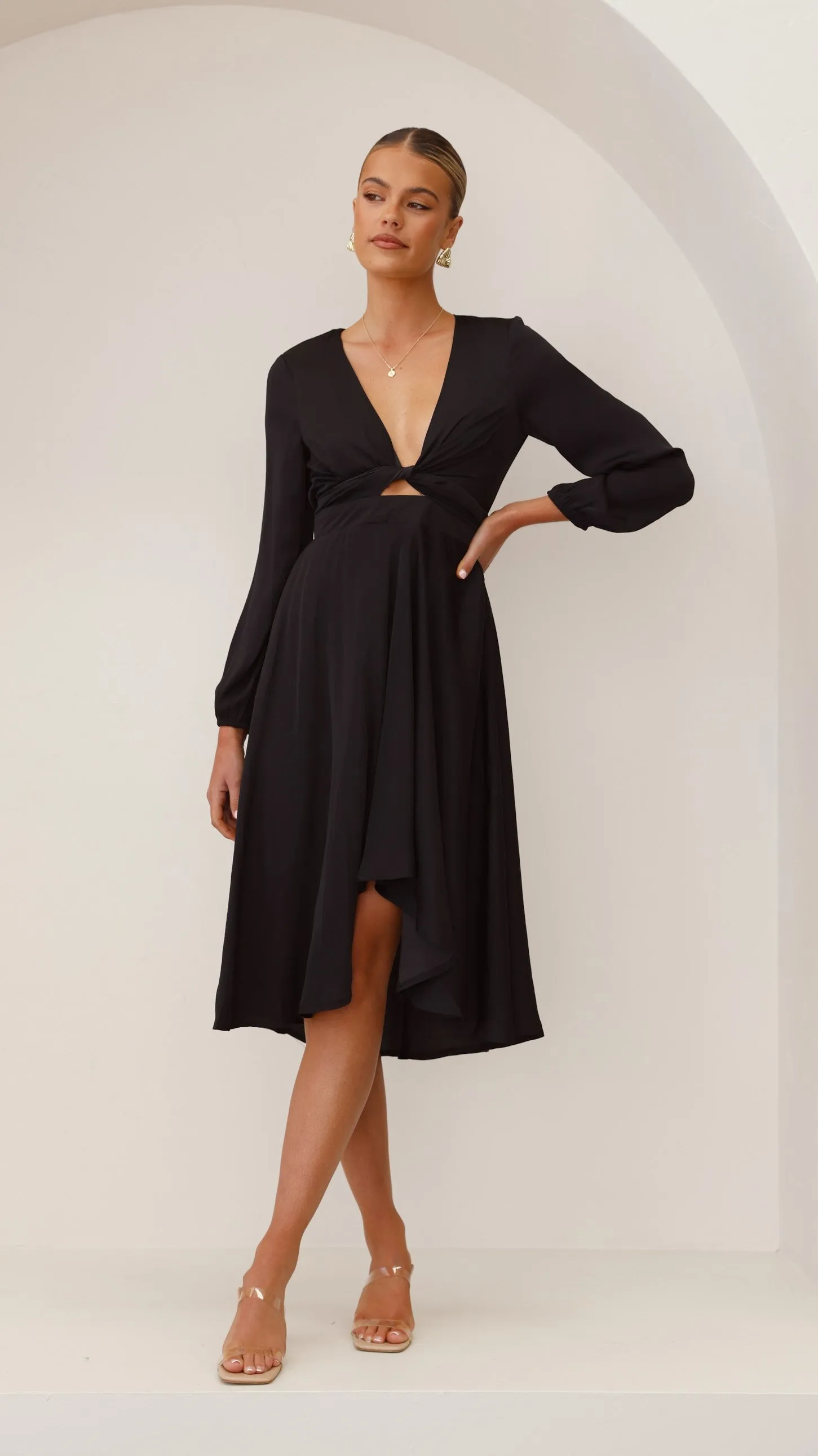 Starry Nights Dress - Black