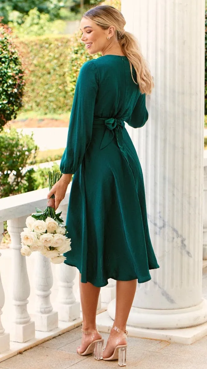 Starry Nights Dress - Emerald