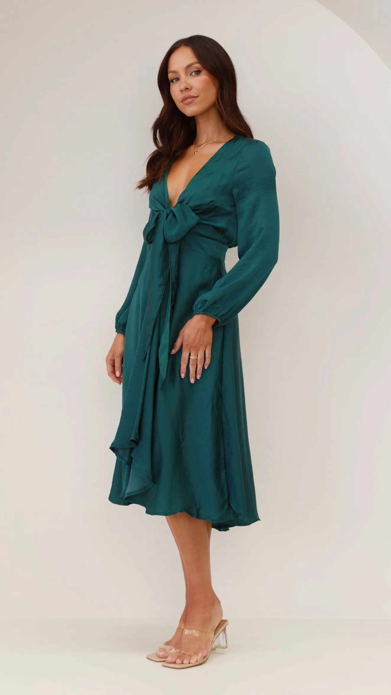 Starry Nights Dress - Emerald