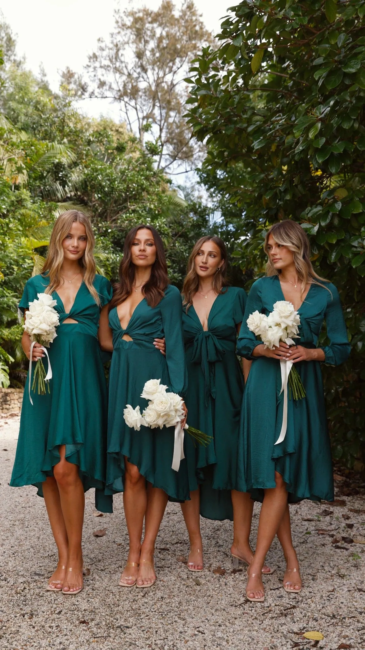 Starry Nights Dress - Emerald