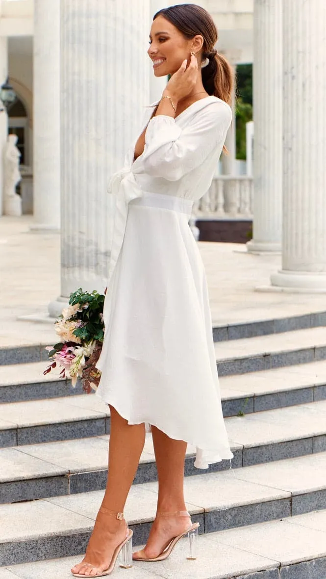 Starry Nights Dress - White