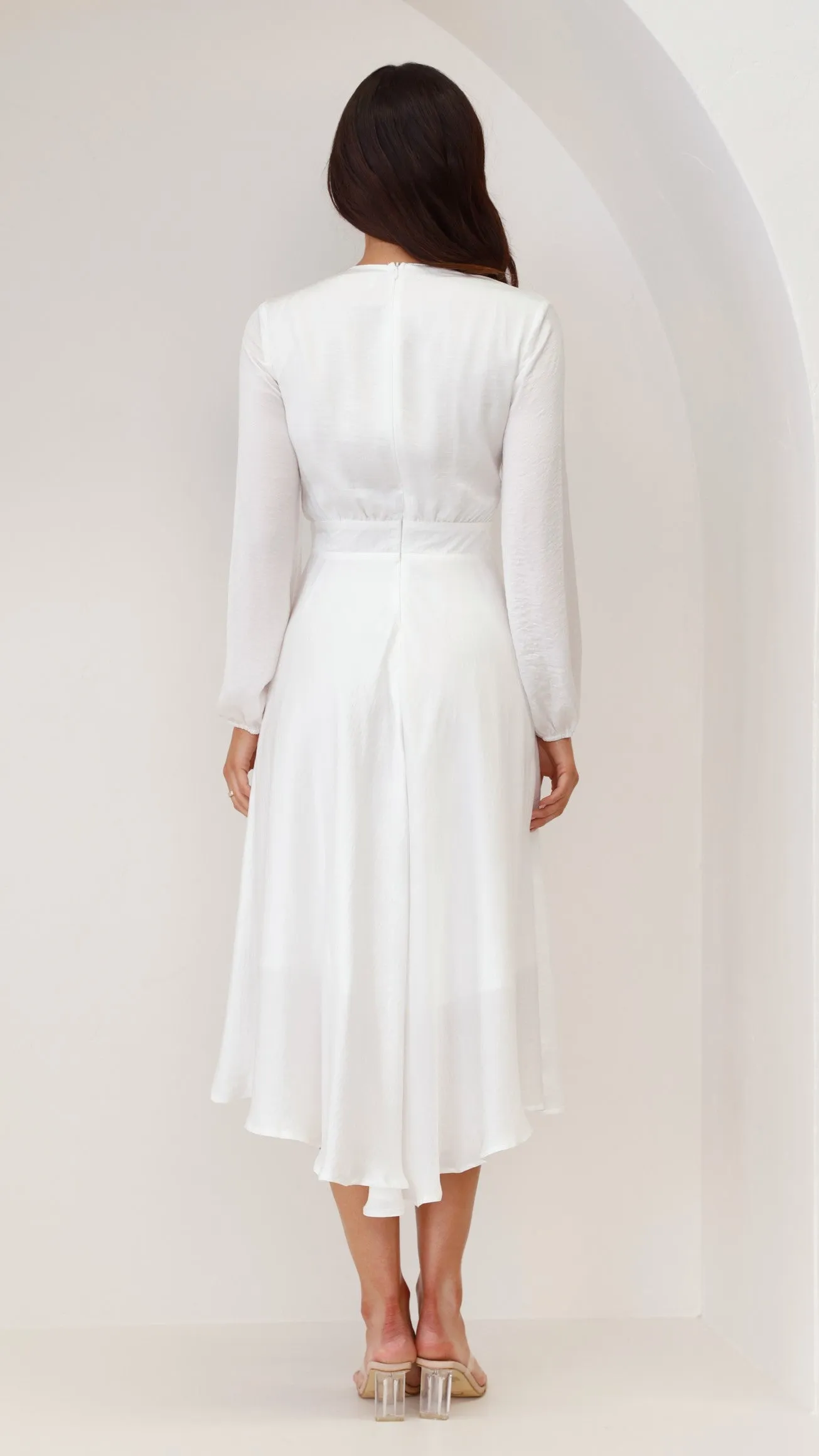 Starry Nights Dress - White