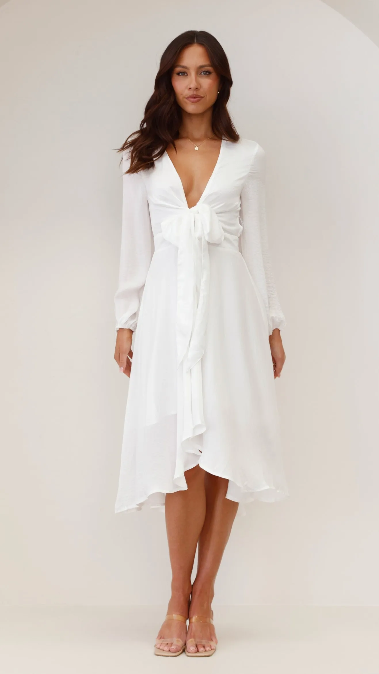 Starry Nights Dress - White