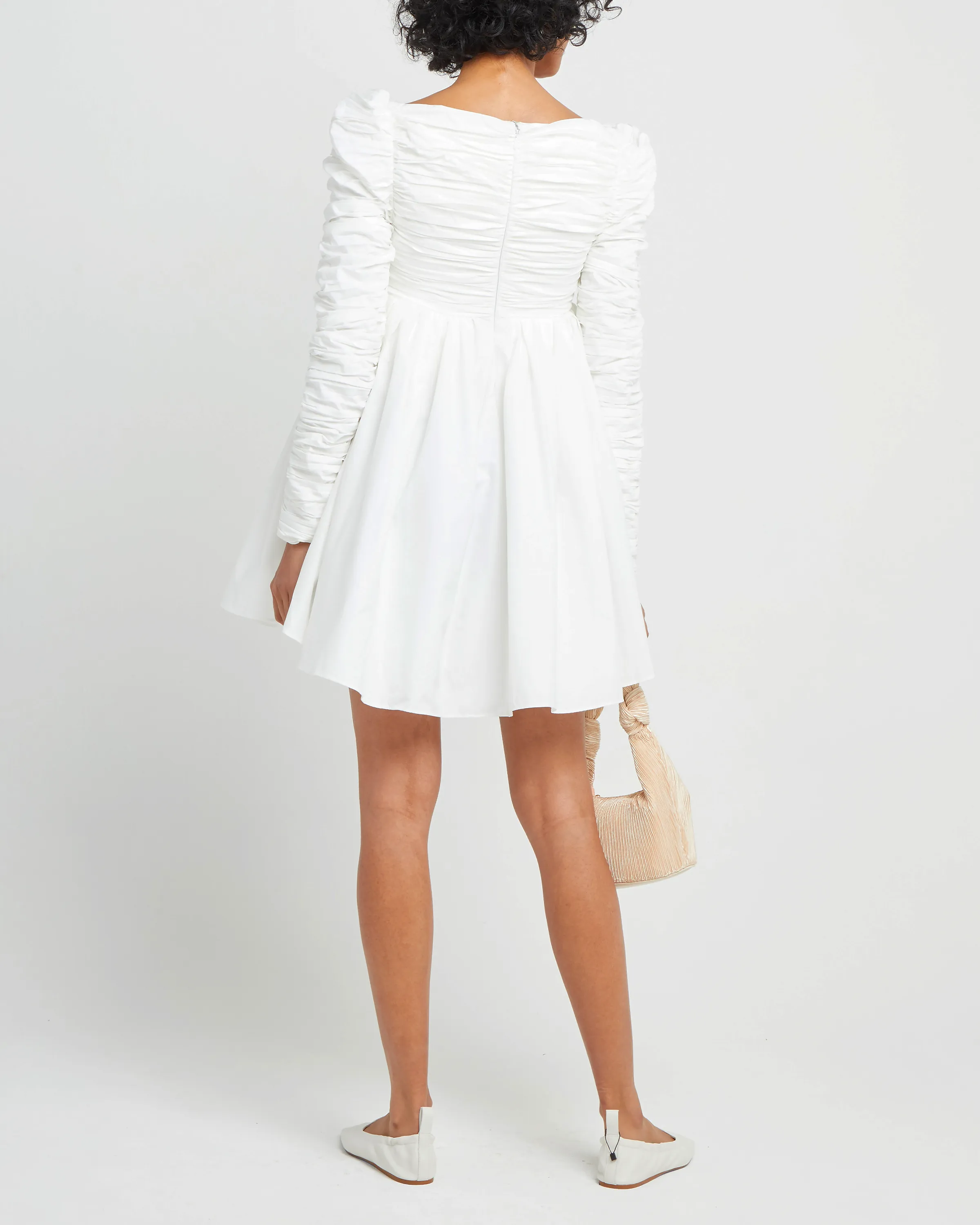 Structured Long-Sleeve Frock
