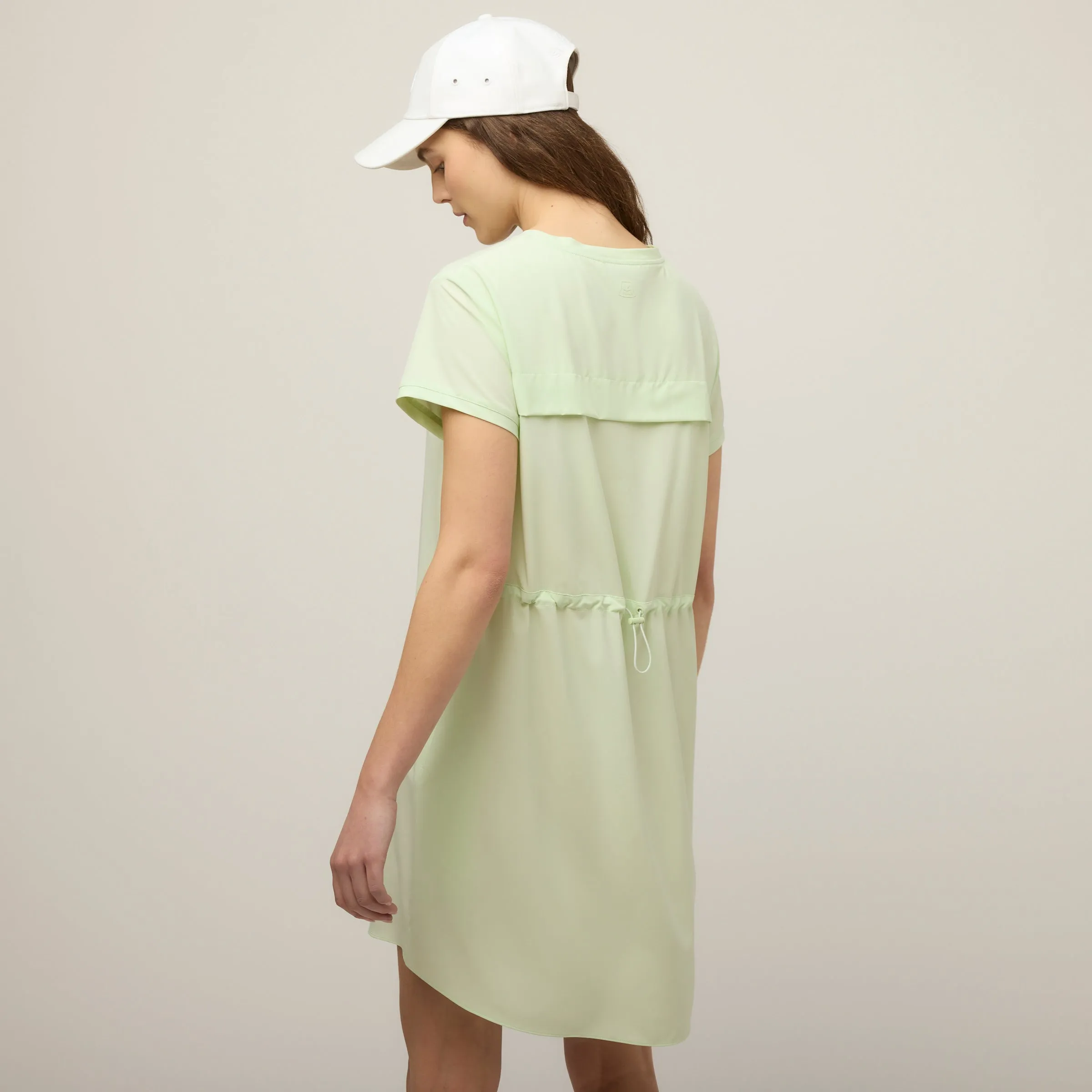Tech Slk Tee Dress