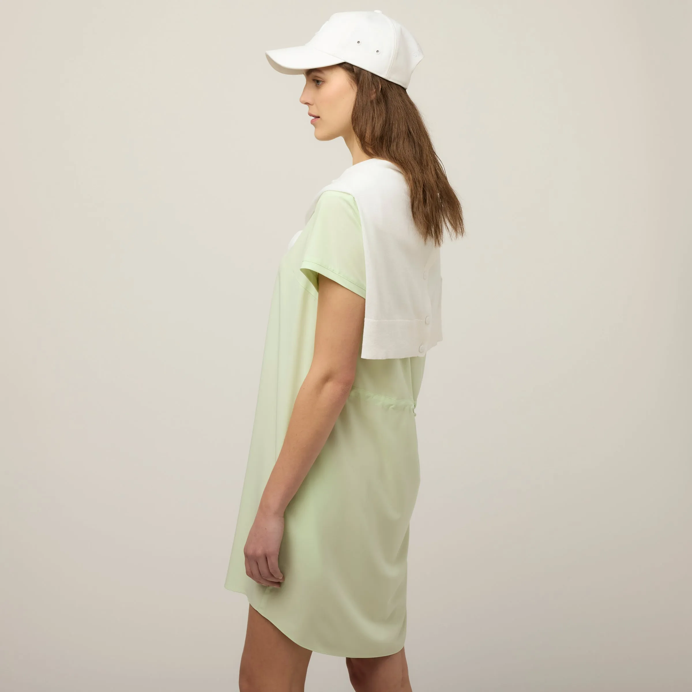 Tech Slk Tee Dress