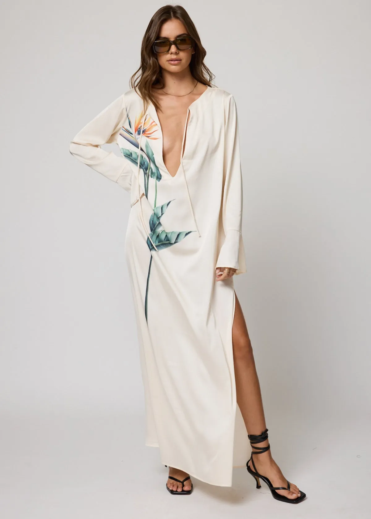 THE MALLORY KAFTAN MAXI DRESS