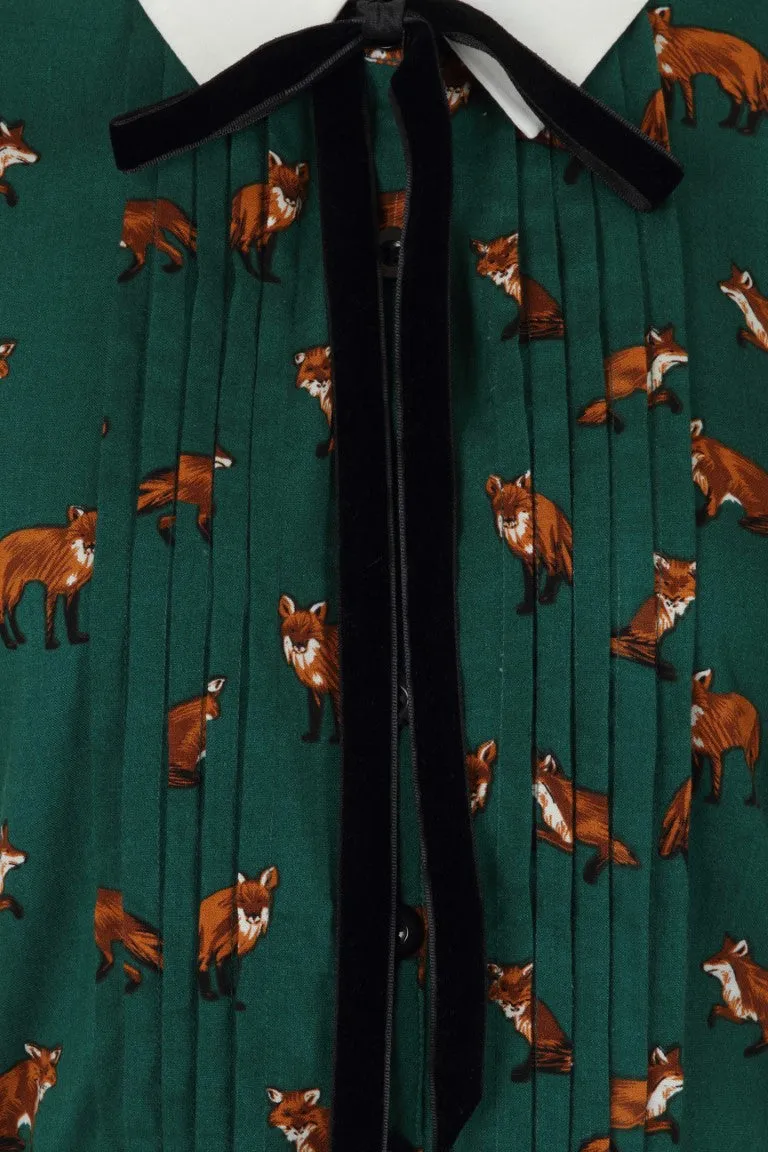 Vixey Foxy Dress in Green