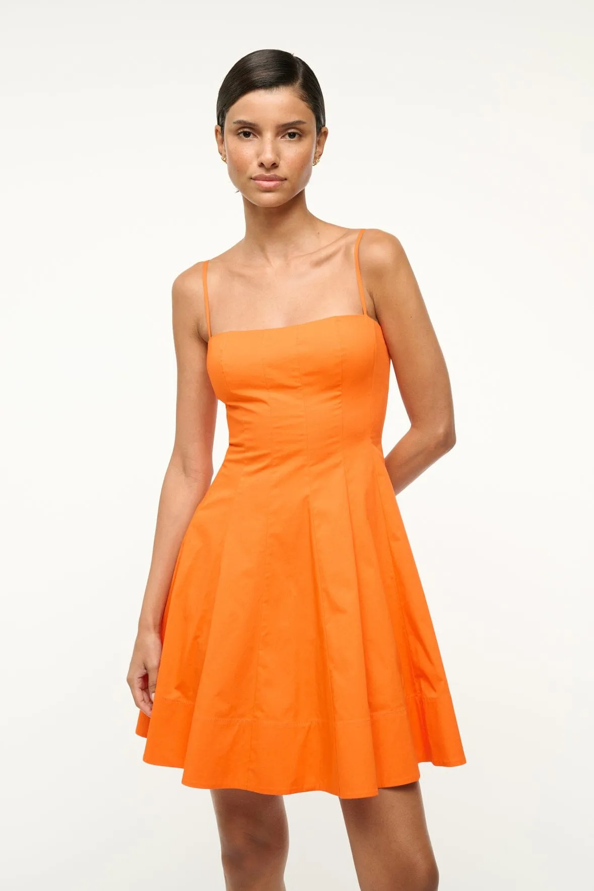 WYLIE MINI DRESS | APRICOT